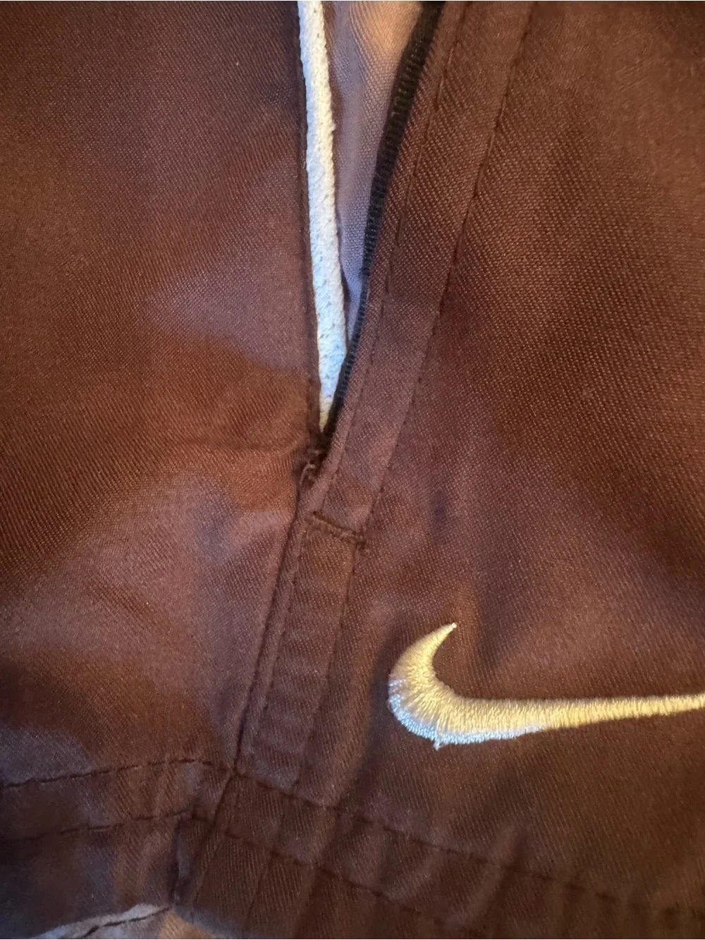 Nike Gray & White Swim Trunks Size Large – Great Used Condition